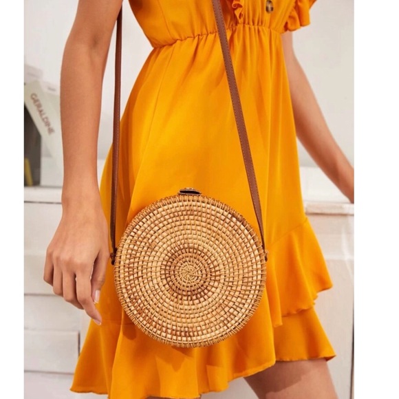 Private Label Handbags - Braided Crossbody Bag